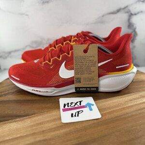 Nike Air Zoom Pegasus 41 Kansas City Chiefs Running Shoes FZ5079-600 Mens Sz 12